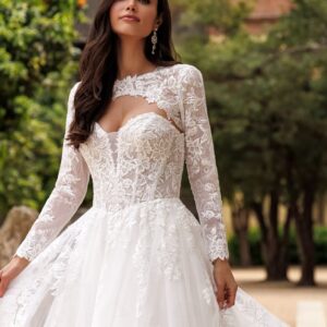 Copertura in Pizzo per Abito da Sposa