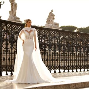 Mantella da Sposa con Velo